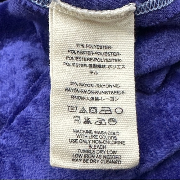 We The Free Milan top purple velour medium - Picture 7 of 7